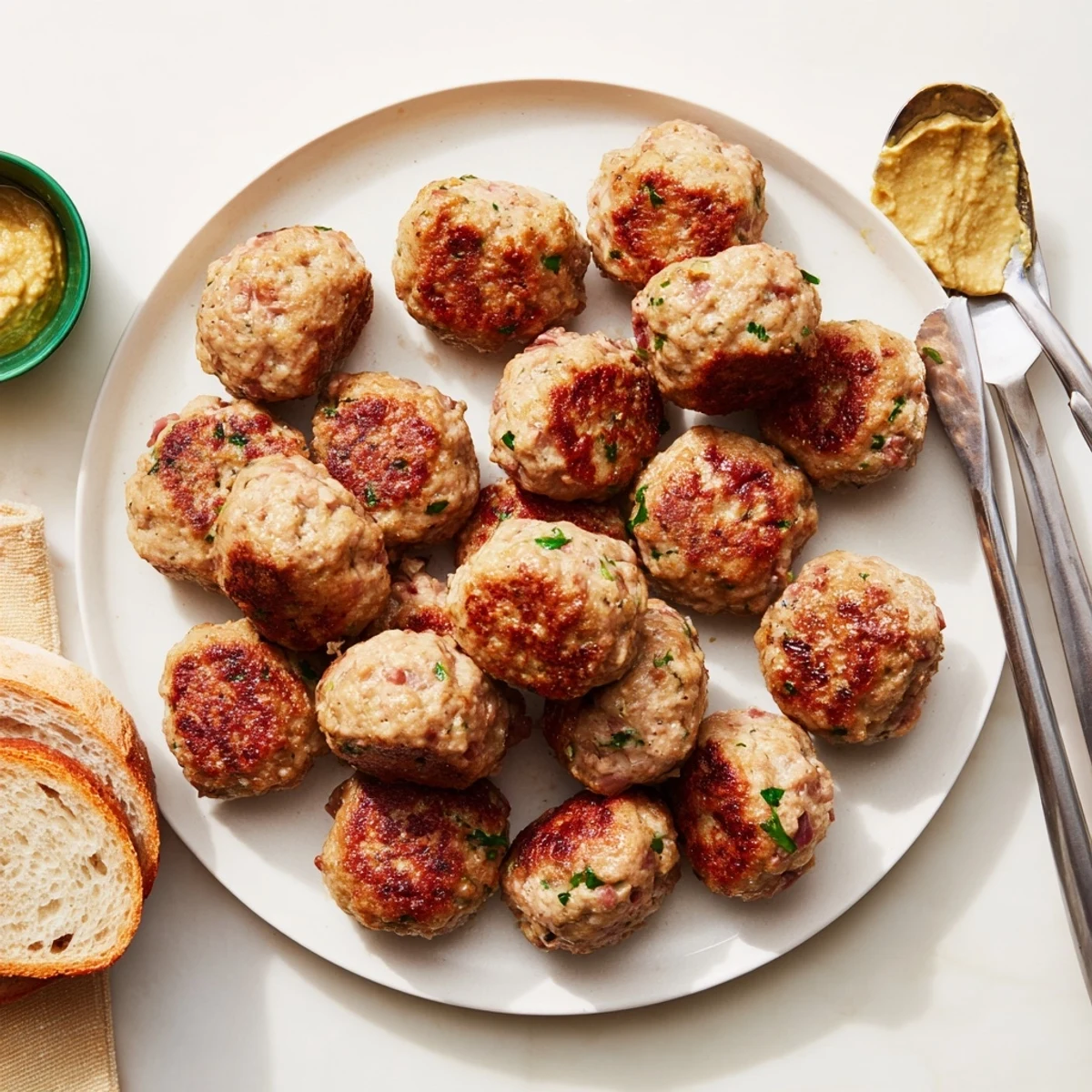 Saftige deutsche Frikadellen