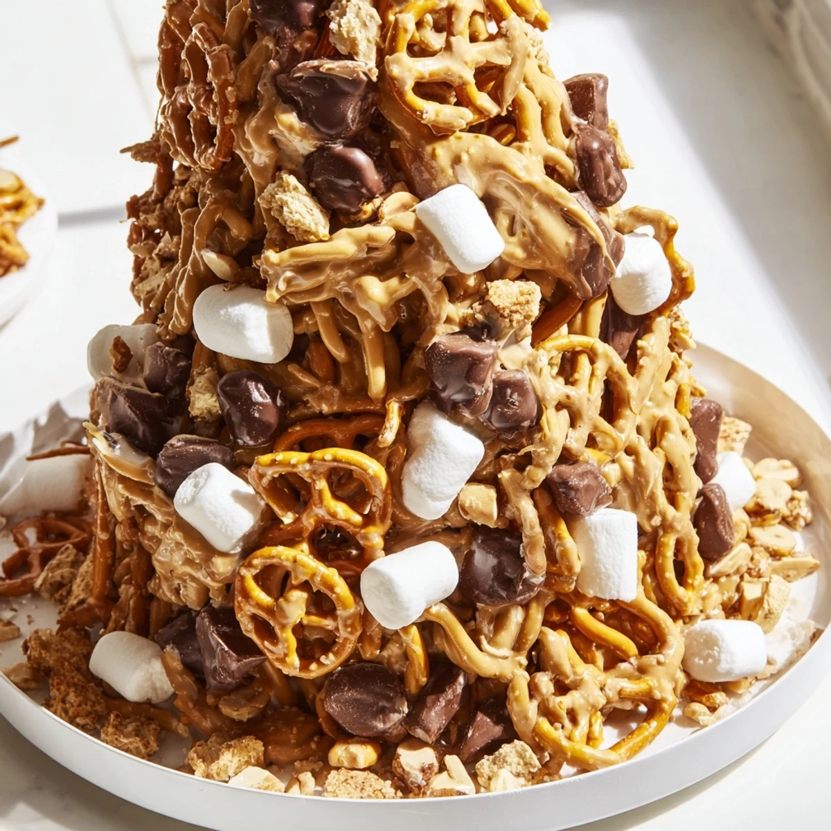 Knusprige süße Haystack Türme