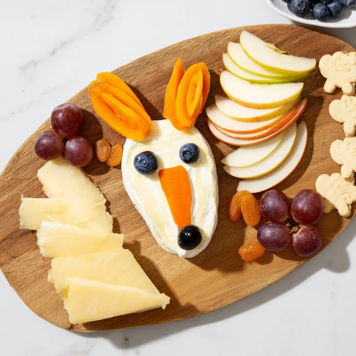 Herbstlicher Fuchs Snack Brett