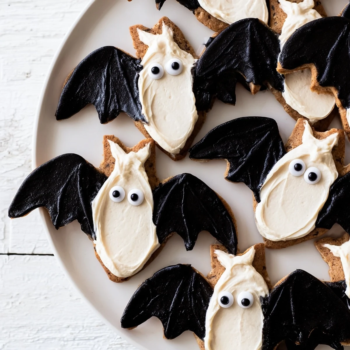 Flying Bat Halloween Snack Board loaded with savory bat crackers, cheese, and fresh veggies.