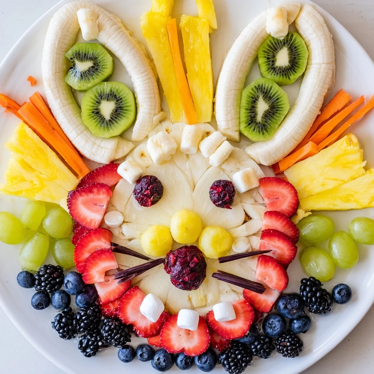 Bunny Face Fruchtplatte #78