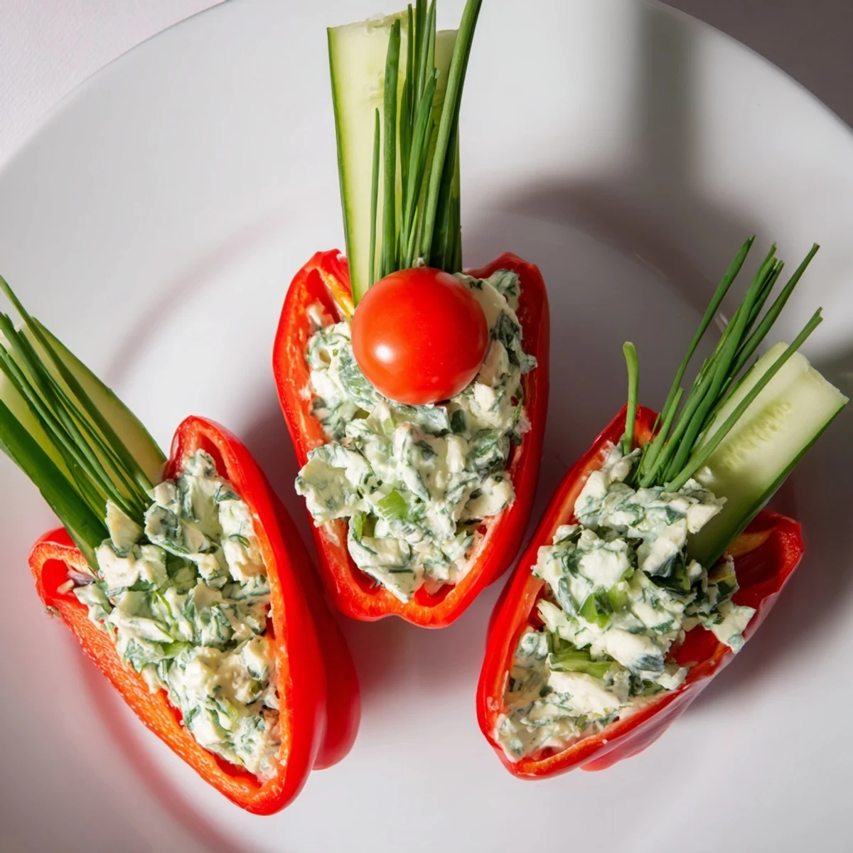 Die Blooming Tulip Veggie Cups: Knackiges Gemüse bildet essbare Tulpen, gefüllt mit cremigem Frischkäse.