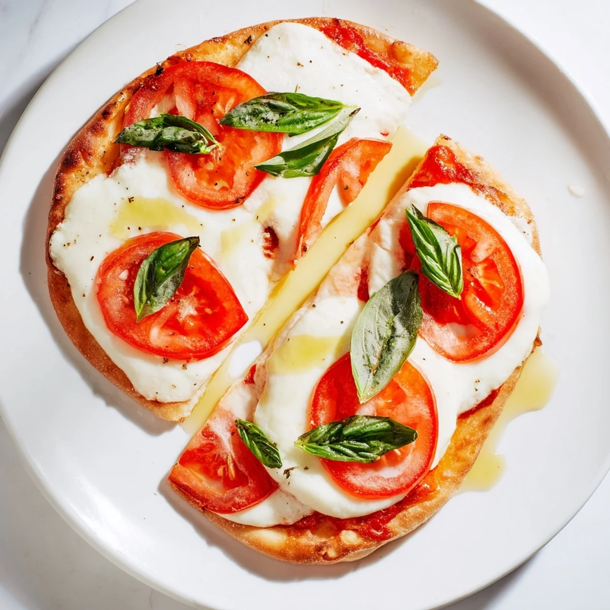 Schnelle Margherita Naan