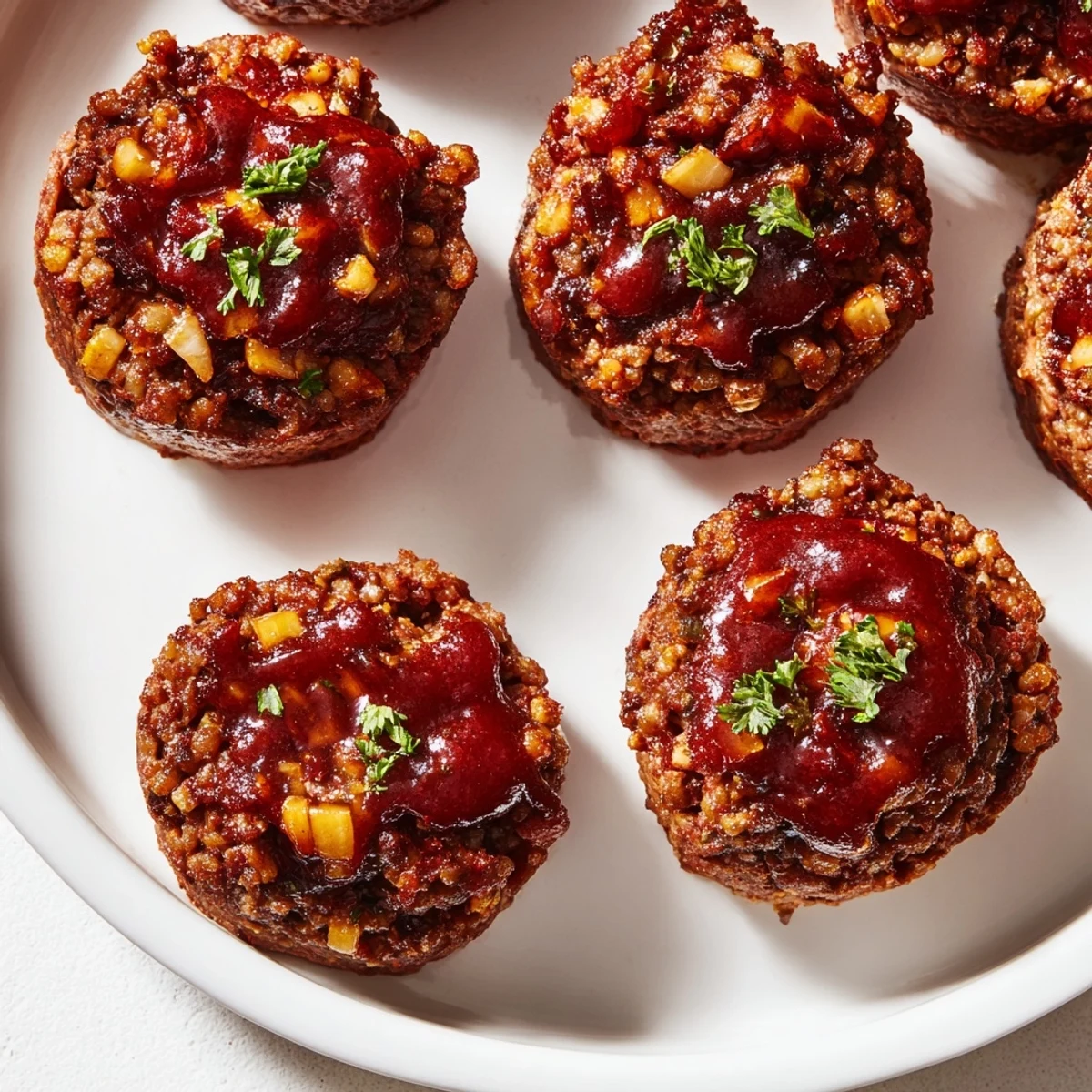 Tender Mini Meatloaf Bites