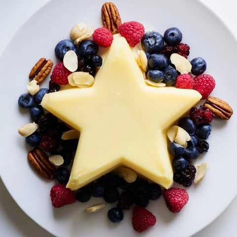 A vibrant shooting star cheese board, a festive appetizer with nuts and berries cascading.
