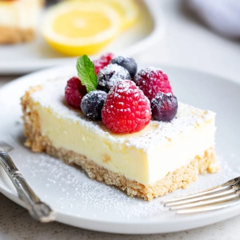 Leichter cremiger Quark Cheesecake