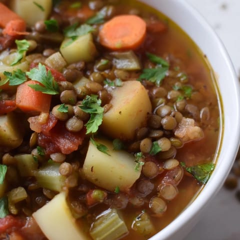 Herzhafter One-Pot Linseneintopf