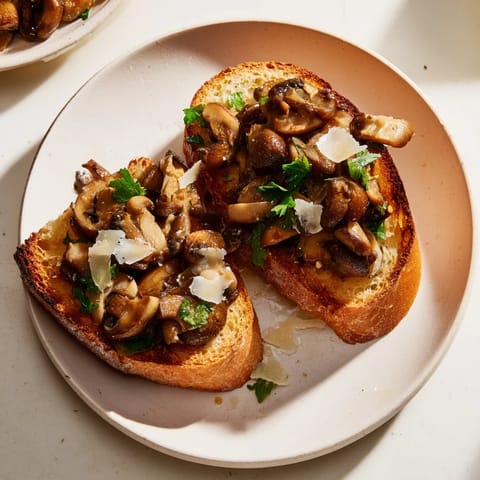 Bruschetta mit gerösteten Pilzen #36