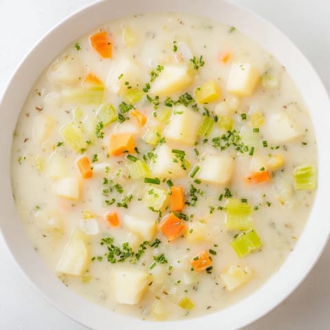 Herzhafte Kartoffel-Gemüsesuppe
