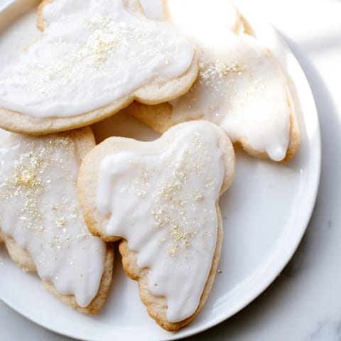 Engelsschwingen zarte Kekse