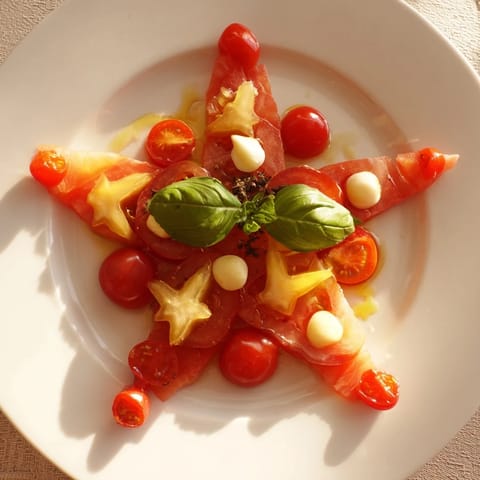 Starfish Caprese Salat