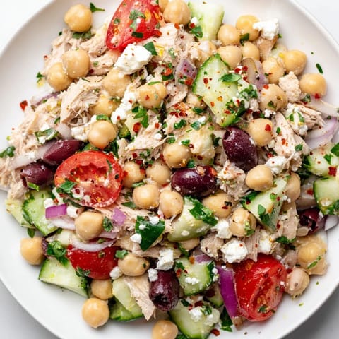 Thunfisch Kichererbsen Salat