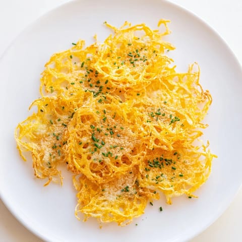 Knusprige Zwiebel Käse Chips