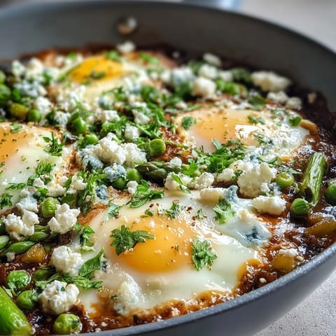 Erbsen und Bohnen Shakshuka