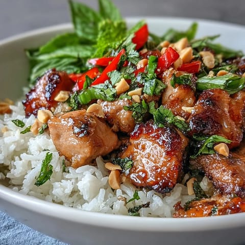 Ein close-up von hausgemachtem Erdnussmus im Glas, mit einem Löffel und ein paar ganzen Erdnüssen.