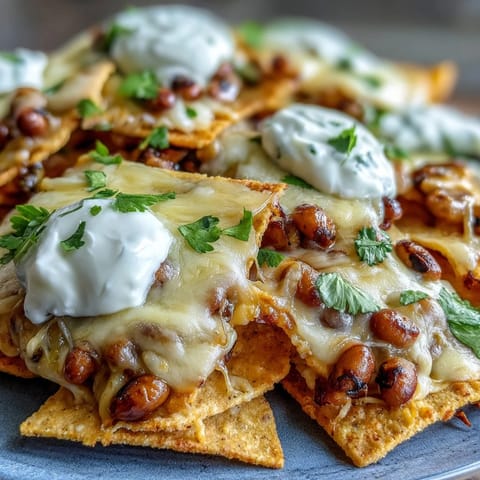 Black-Eyed Pea Nachos