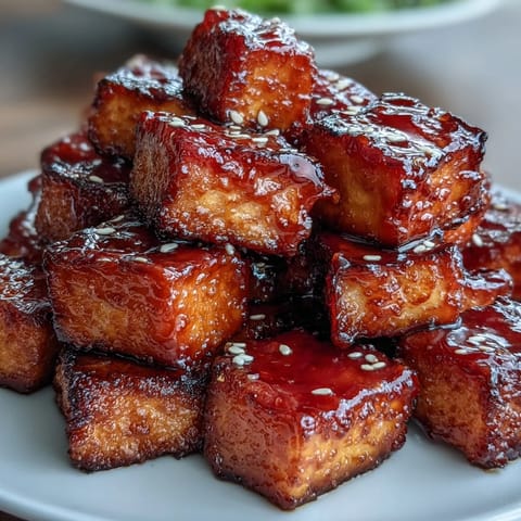 Vegan Sweet Chili Tofu Cups