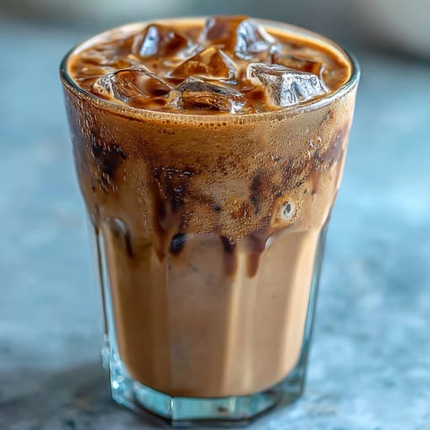 Reichhaltiger Kaffee-Protein-Shake mit Vanillegeschmack und cremiger Textur für optimale Regeneration.  