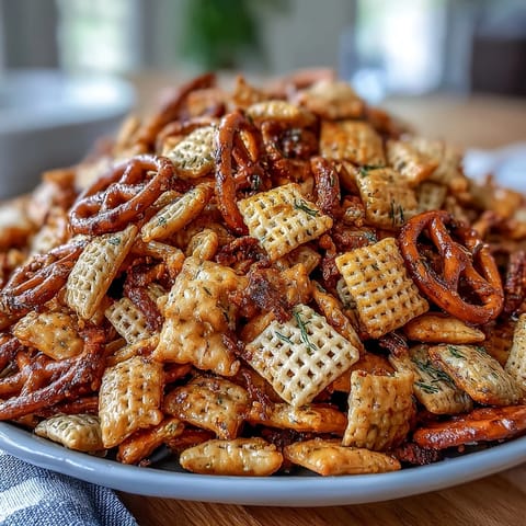 Dill Pickle Chex Mix