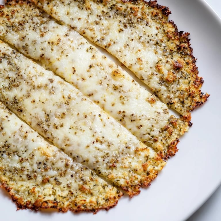 Crispy cauliflower pizza crust, baked to perfection, ready to be topped with your favorite ingredients.