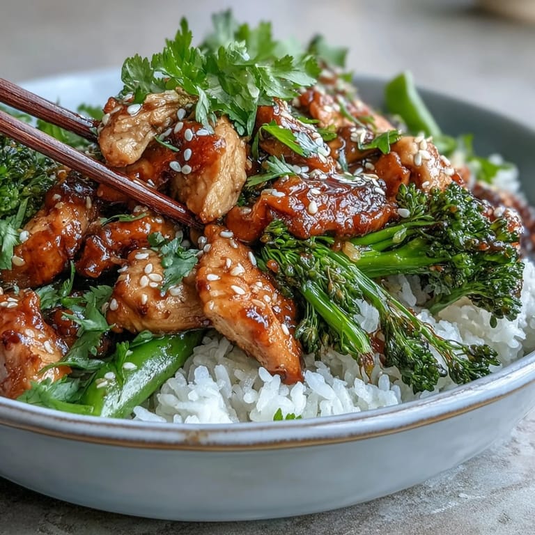 2. Zarte Hähnchenbrust, knackiger Brokkoli und süße Zuckerschoten in aromatischer Sauce – ein asiatisch inspirierter 30-Minuten-Favorit.