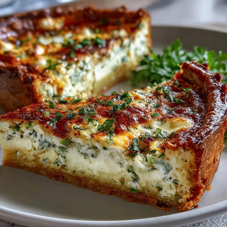 Aromatische Spring Brunch Quiche mit Lauch und Gruyère, perfekt für ein leichtes Frühstück oder Brunch.