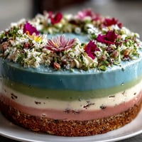 Pastel Ombre Spring Cake Blumen